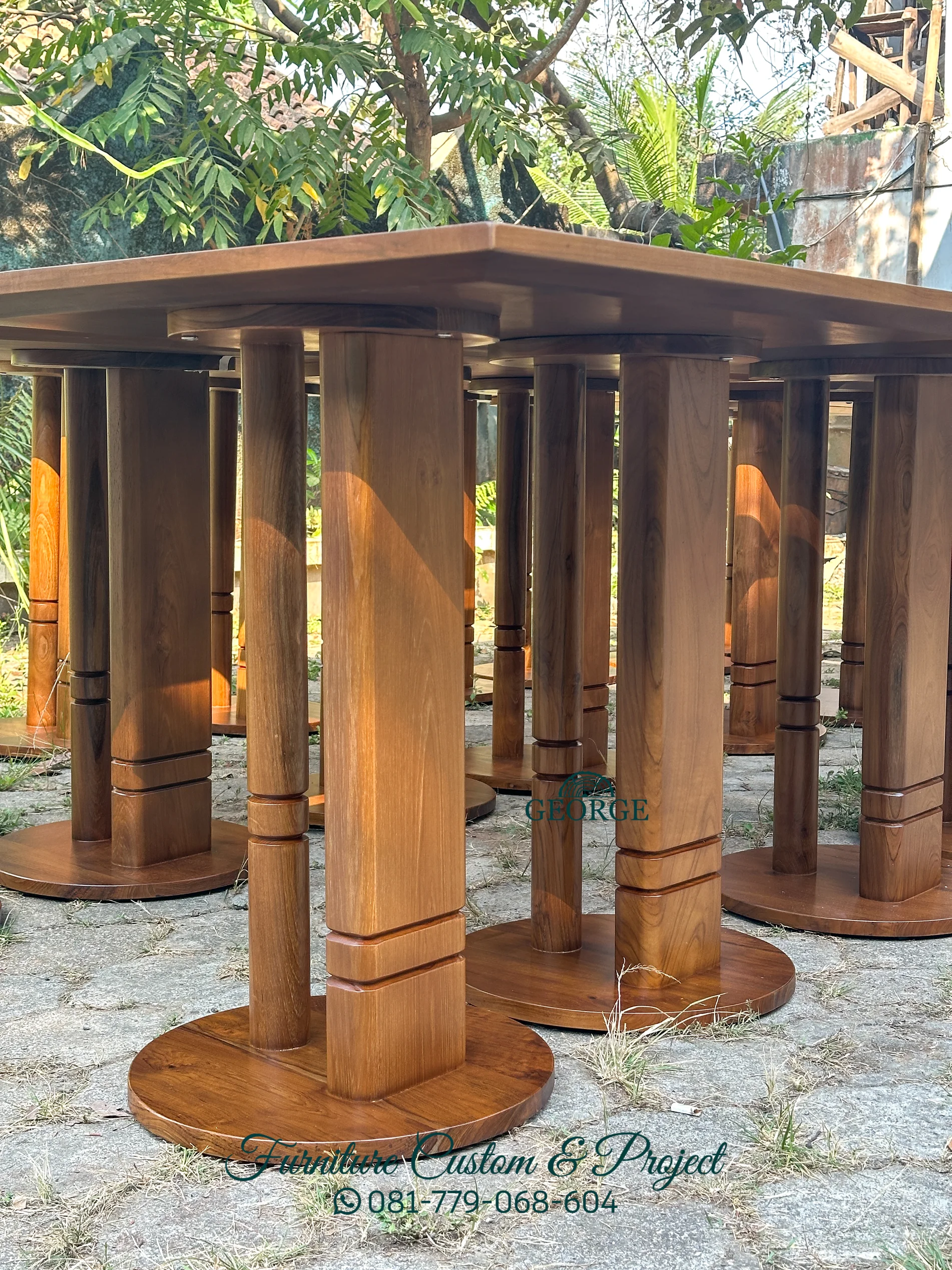 Dining Table Kubiq - Gambar 3