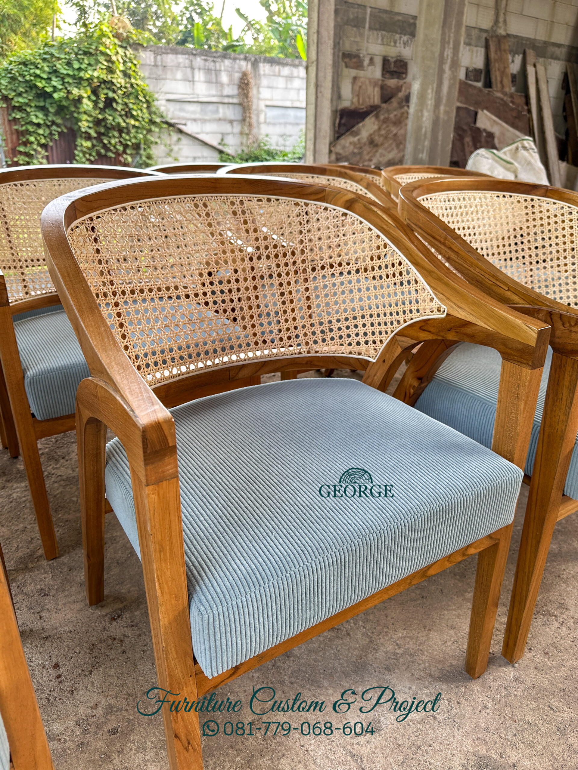Dining Chair Azure - Gambar 2